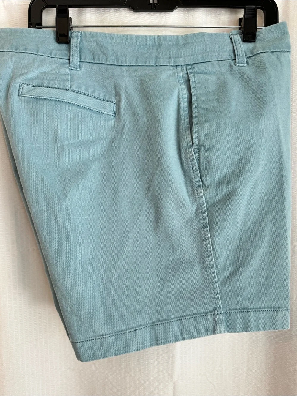 J. Crew Light Teal Cotton Bermuda Shorts